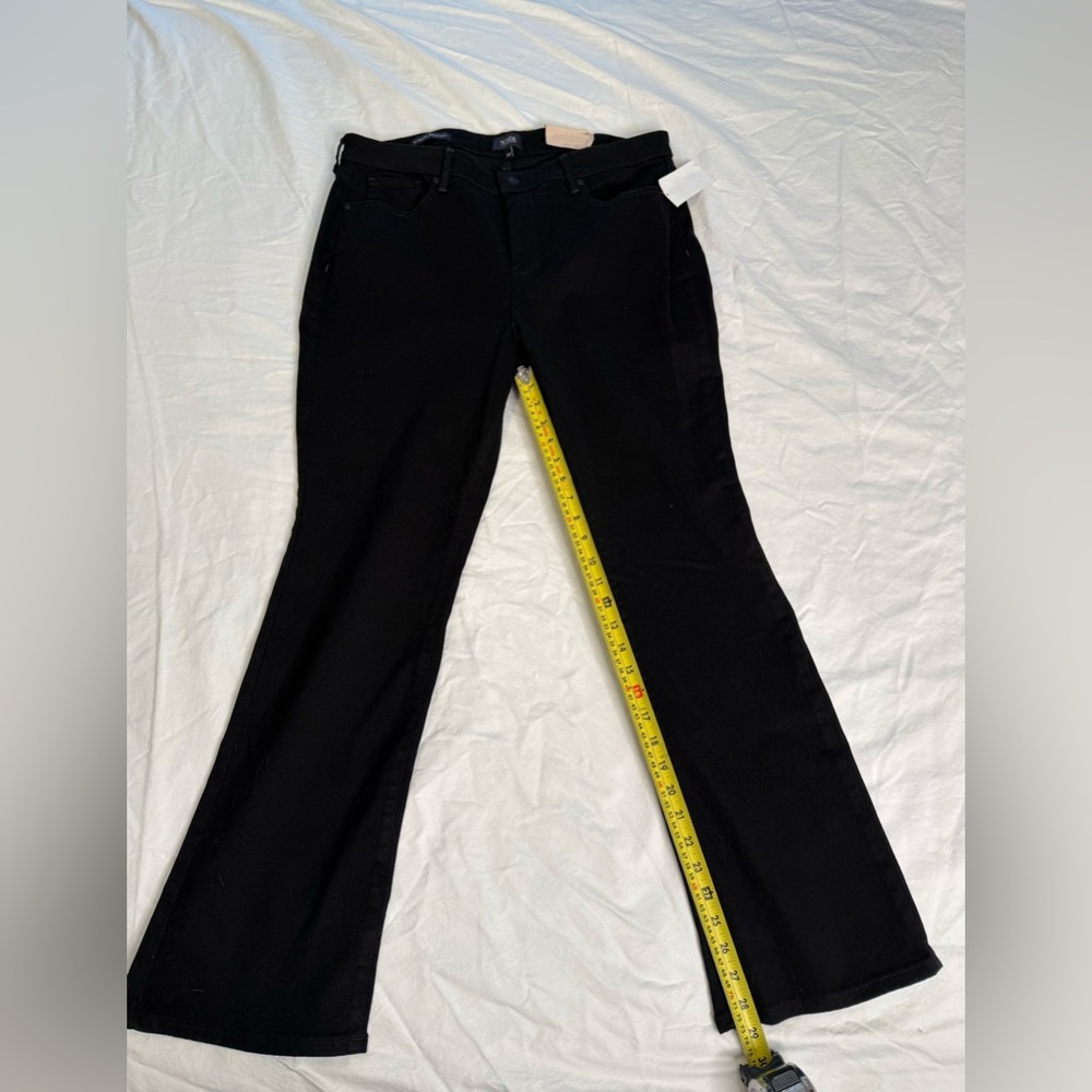 NWT NYDJ Barbara Bootcut Jeans 16P Black Lift Tuck Petite $139 Retail - Picture 10 of 13